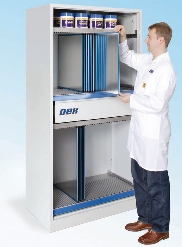 Armoires à pochoirs ASM DEK