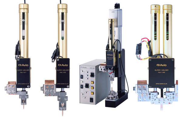 AVIO resistance welding heads